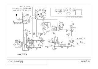 Maestro M 216RVT schematic circuit diagram